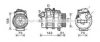 AVA QUALITY COOLING BWK417 Compressor, air conditioning